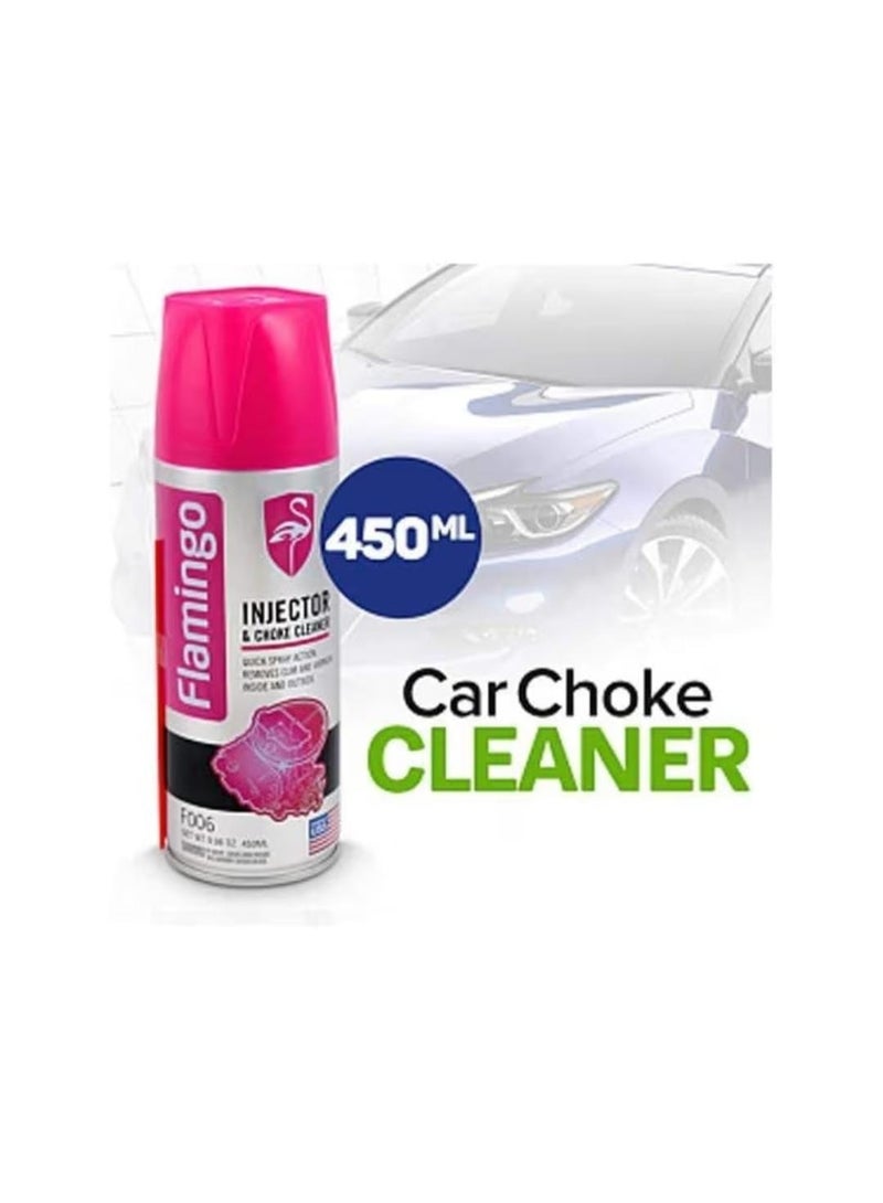 فلامنجو منظف حاقن وخانق المحرك 450 مل - Image 3